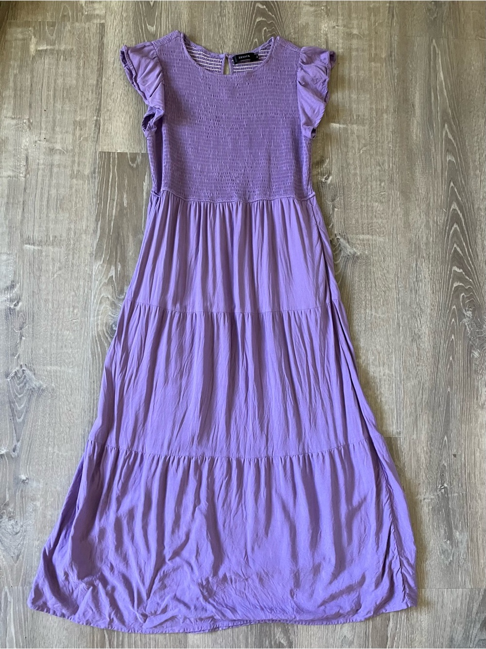 Purple Midi Dress